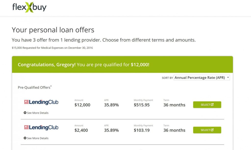 Offer page - FlexxBuy
